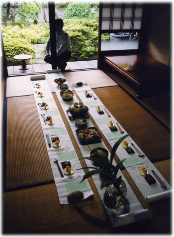 ■漆のお椀とお箸を使うお食事会1