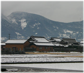 1/21香川県の雪景色