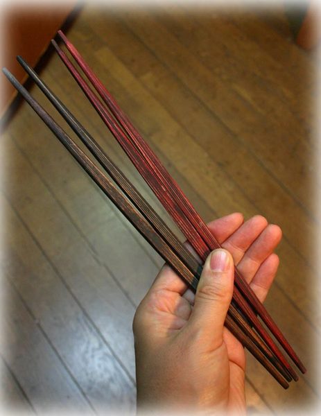 杉の利休箸