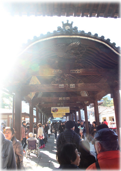 善通寺の回廊